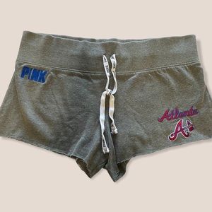 Victoria’s Secret Pink MLB Atlanta Braves Shorts